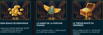 Amon bonus code